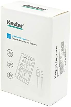Kastar NP-F990 Battery 2-Pack and LTD2 USB Charger Compatible with Sony CCD-TR215 CCD-TR2200 CCD-TR2300 CCD-TR280 CCD-TR290 CCD-TR3
