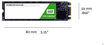 Western Digital SSD WDS240G2G0B 240GB M.2 2280 SATA 6GB S WD GREEN MOOLD