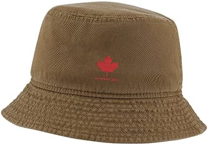 Капа за корпи за мажи жени во екипата во Канада извезена измиена памучна унисекс корпа капи.