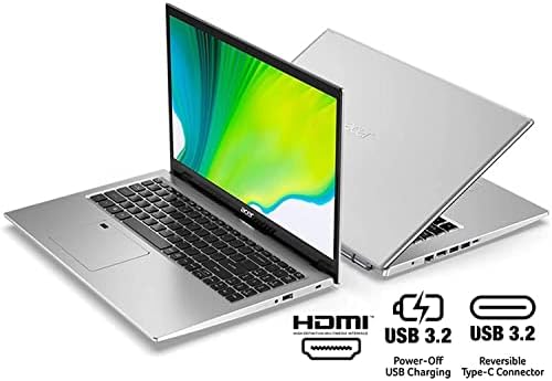 Acer Најновиот Аспирант 5 Лаптоп -15.6 FHD IPS-11th Itel i5 - 1135G7 - Iris Xe Графика - 12GB RAM - 256GB SSD + 1TB HDD - Отпечаток
