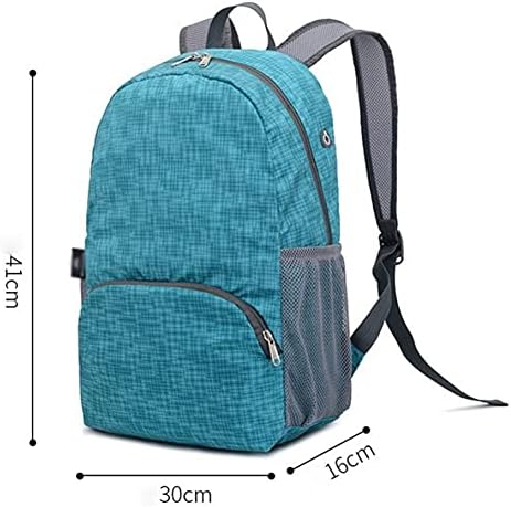 DHTDVD спортски ранец на отворено водоотпорен светло преклопување на торби за кожа и слободно време на дневно пешачење и ранец за пешачење