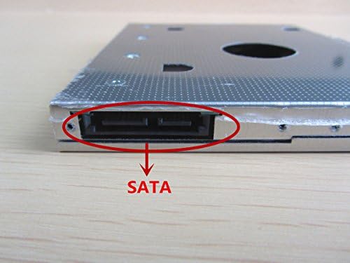 SATA 2-ри HDD SSD хард диск Caddy за 12,7мм Универзален ЦД/ДВД-РОМ Оптички залив