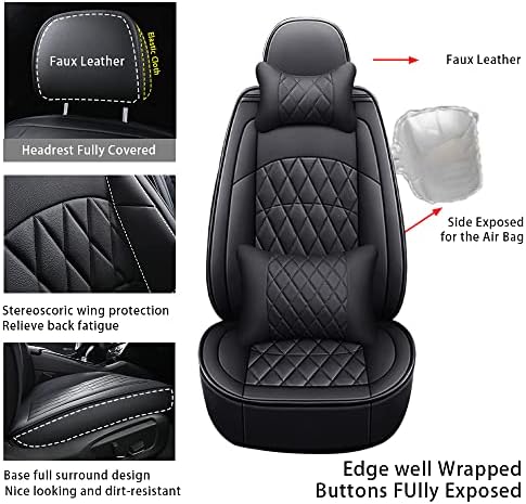Волвин 5 седишта Кожен автомобил на седиштето на автомобили, без лизгање водоотпорни автомобилски капаци за дишење на автомобили