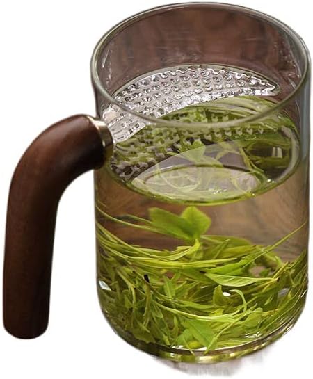 Лемаил перика полумесечина чаша зелен чај специјално стакло со рачка напредно лично домаќинство月