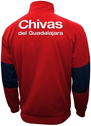 Икони спортски чива де Гвадалахара официјално лиценцирана јакна за возрасни за возрасни