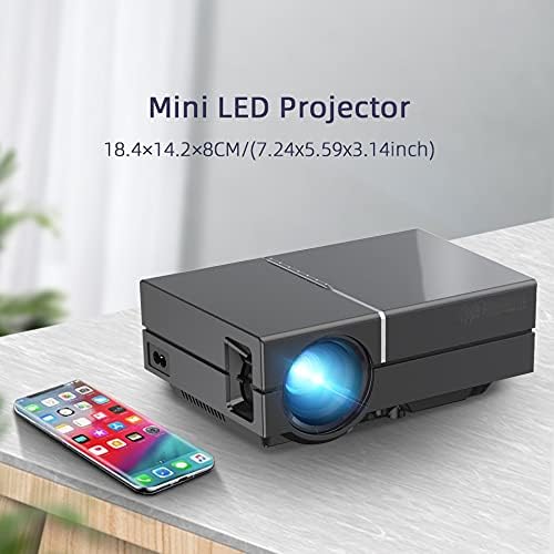 KJHD K8 Mini LED видео преносен 1080p 150inch Домашен театар Дигитален проектор за кино 3D 4K