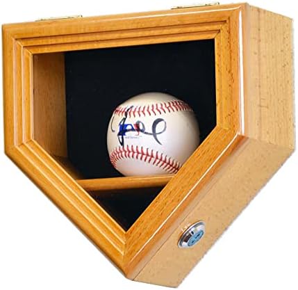1 Кабинет за приказ на бејзбол топка - во форма на домашна плоча
