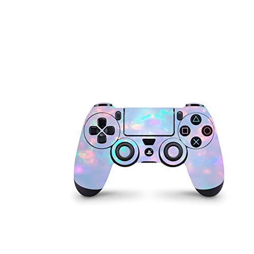 Кожа на контролорот PS4 PS4, компатибилна за PlayStation 4 Контролер, Gemstone Pink White Blue, издржливо, Fit PS4, PS4 PRO, PS4 тенок контролер,