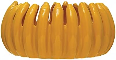 Креативна Соработка Декоративна Каменина Банани Боул, 15 л х 15 В х 7 Ч, Жолта