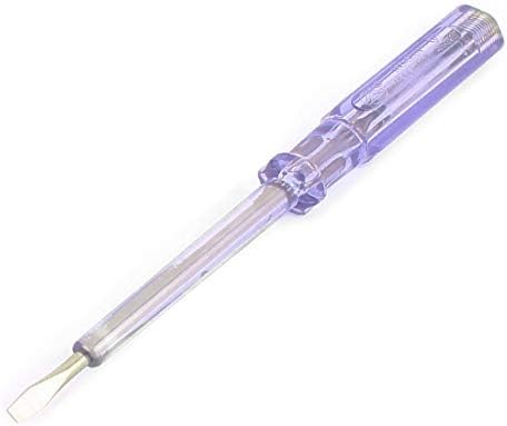 Нов LON0167 AC100-500V 5мм ширина налепена шрафцигер за шрафцигер за електро-тестерирање на пенкало чисто сино (AS100-500 ν 5мм Брејт