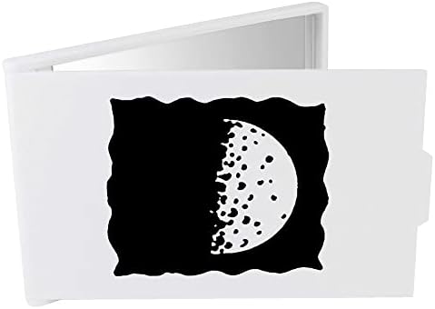 Азееда Знаме На Половина Месечина Компактен / Патување / Џеб Шминка Огледало