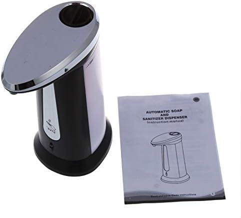 Nologo OneNew Автоматски сензор SOAP & SANITIZEIZER диспензерот без допир кујна бања сива