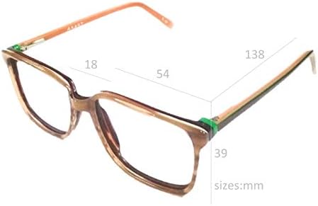 Амар Начин На живот Компјутерски очила беж боја пластична рец форма 54 мм унисекс_алацфрпр700