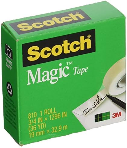3М 810 0,75 x 1000- инчен шкотска магична лента