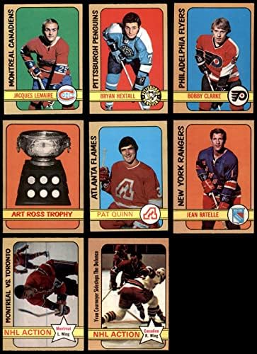1972-73 о-пи-чикеј хокеј низок број скоро комплетен сет/mt+