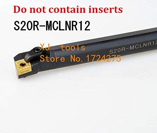 FINCOS S20R-MCLNR12/S20R-MCLNL12 20mm Струг Сечење Алатки Цпу Вртење Алатка Струг Машина Алатки Внатрешна Метал Здодевен Бар Тип MCLNR/L -: