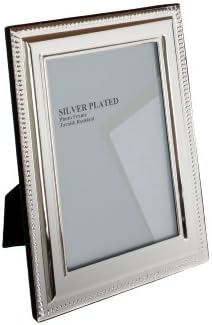Рамка со фотографии од сребро позлатена со мушка, 8 на 10 инчи