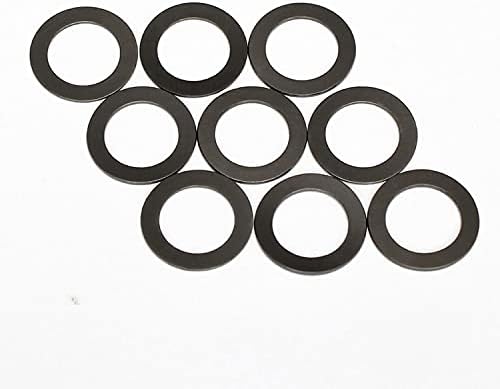 100 парчиња М1, 3 М1, 4 М1, 5 графитни најлонски пластични подлошки тенка рамна подлога црна заптивка од плумбаго 2,5 мм-4мм од 0,15 мм-0,5