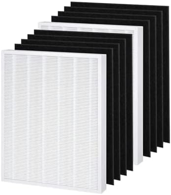 VNAF93 2PCS 115115 TRUE HEPA FILTER A Со големина 21 заменува за Winix Plasmawave 5300-2, C535, C909, P300, 6300-2, 5300, 6300,