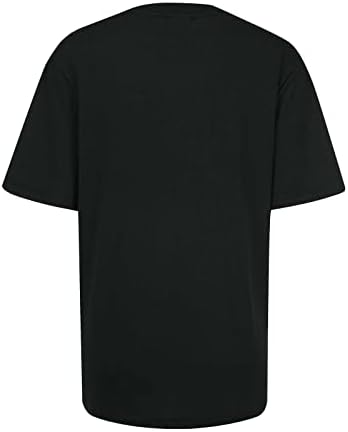 Женски кошула маички смешни симпатични кратки ракави маица смешна буква печати маица врвови за блузи подарок за жени