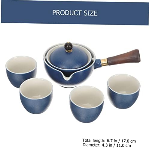 Холибана 2 поставува чаша чај сет керамички чајник гроздобер чај сет страничен рачки чај чај сет за lубовник кинески домашен