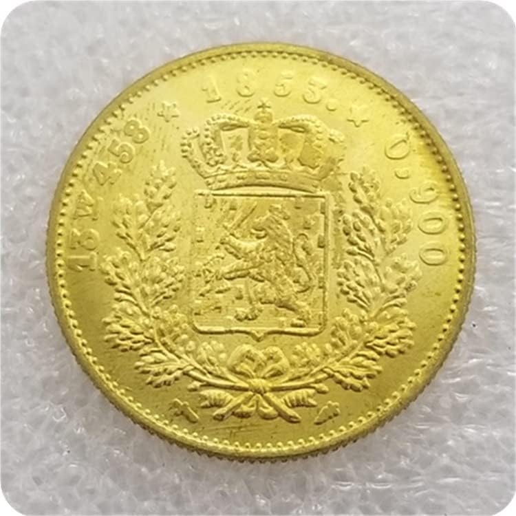 Антички Занаети Холандија 1850,1851,1853   сребрен Долар Комеморативна Монета*402/403/404