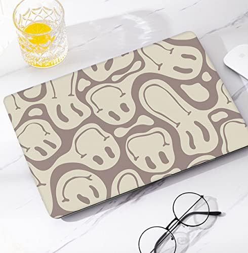 Вотбро компатибилен со MacBook Air 13 Inch Case, Smime Smiley Vintage Style персонализирана заштитна пластика тврда школка кутија и тастатура