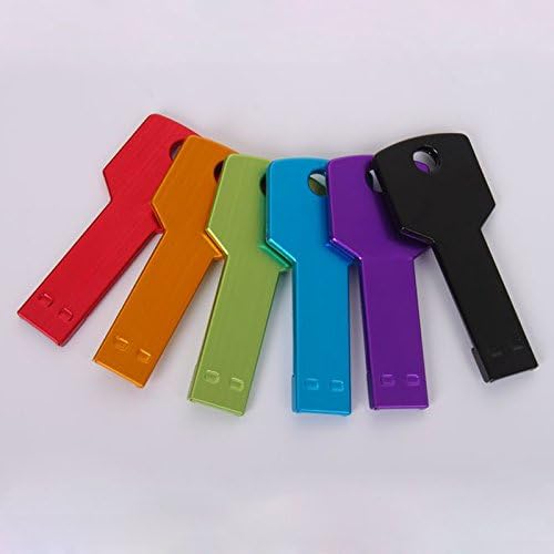 Fettoca 5pcs 4GB USB Флеш Меморија Пренослив USB Клуч, 4gb USB флеш Диск клуч форма