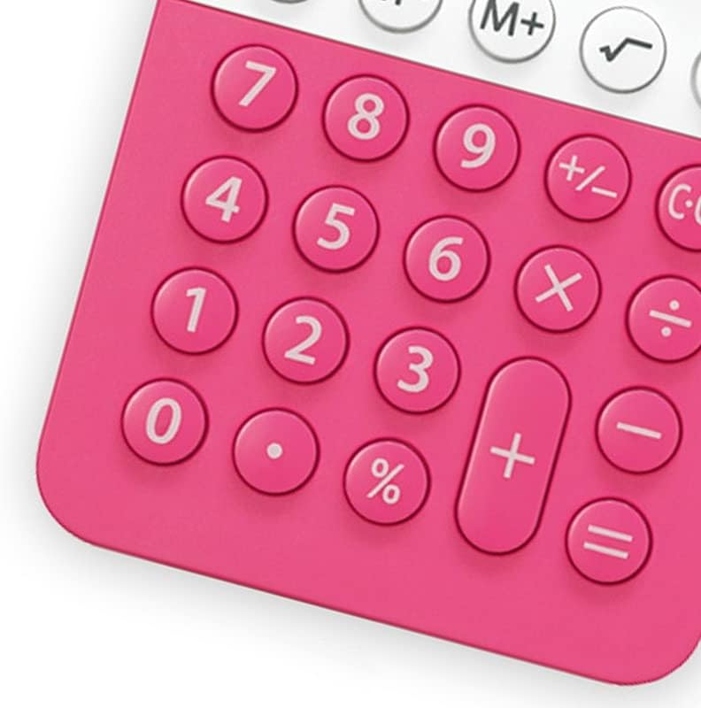 SXNBH моден калкулатор за цртани филмови бонбона симпатична џеб мини пет бои Факултативно преносно (боја: е, големина