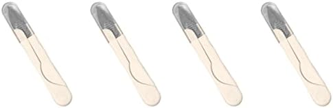 Ножици на Doitool 4PCS мини ткаенина со вкрстени беж материјали за предиво занаети практични ножици занаетчиски покритие клипири за