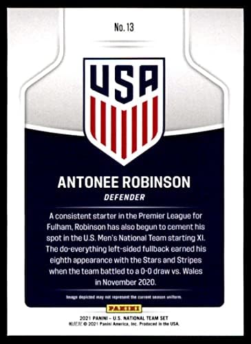 Антони Робинсон 2021 Панини Инстант Американска Фудбалска Машка Колекција #13 NM+ - MT+