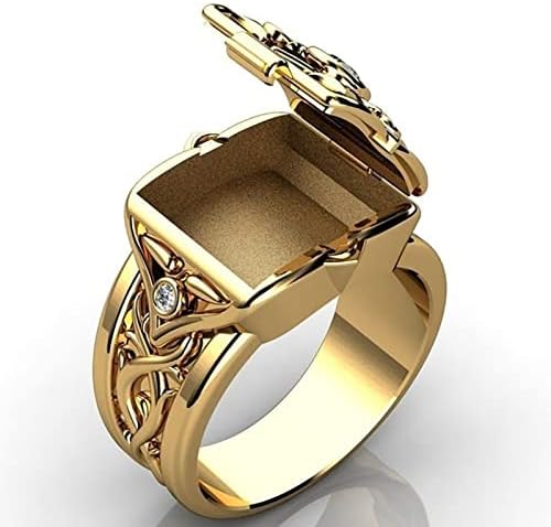 Олд училишни ringsвони 90 -тите лични прстени Отворени врвни мажи и женски прстени Популарни двојки ringsвони Денот на вineубените подароци