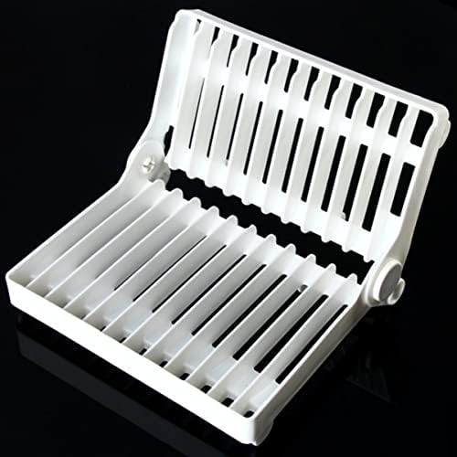 Upkoch бело одводниот решетка за решетки за рак пластичен сад за сушење