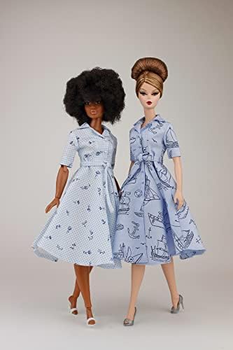 Облека за фустани од Еленприв облека за 11 1/2 инчи облека за облека за кукли за кукли за кукли