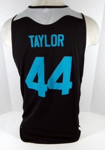 2014-15 Шарлот Хорнетс effеф Тејлор 44 Игра користеше црна практика Jerseyерси SL 91 - НБА игра користена