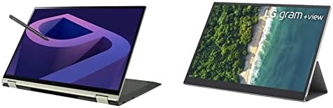 LG Пакет Грам 16t90q 2-во-1 Таблет-Лаптоп, 16 IPS-Дисплеј, Intel evo 12th Gen i7 1260p-Процесор, 16gb LPDDR5, 512GB NVMe SSD,