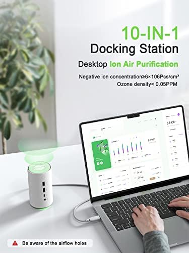 USB C Hub Ethernet,DockteckExpand 7-во-1&засилувач;10 Во 1 Тип C Центар СО 4K 60Hz HDMI, 1gbps Ethernet, 100W PD, 2 USB 3.0 Порти,