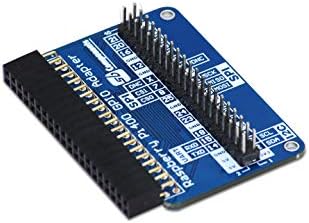 SB компоненти Raspberry PI 400 GPIO адаптер вграден 2 x 20 пинови заглавија I/O експанзија капа за малина Пи 400