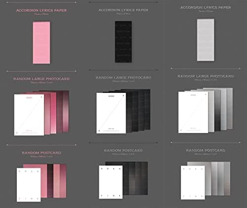 Dreamus Black Pink - Born Pink [Box Set верзија] 2 -ри албум + преклопен постер [корејско издание], YGP0181