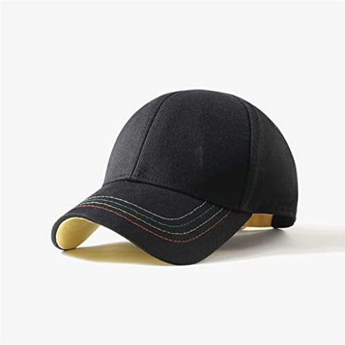 MHYFC капа, женска бејзбол капа, везена капа капа за азбука, црна сончаница за сончање на капаче за сончање