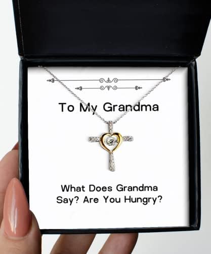 Игра на новини специјални баба подароци, што вели баба, дали сте гладни, сарказам крст танцувачки ѓердан за баба од внука