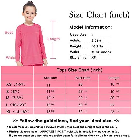 Термички врвови на мансифит за девојчиња руно наредени долна облека со долги ракави под подмачкување