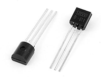 AEXIT 50 PCS Транзистори S8550 TO-92 PNP биполарни транзистори со ниска моќност BJT Transistors 40V 0,5A