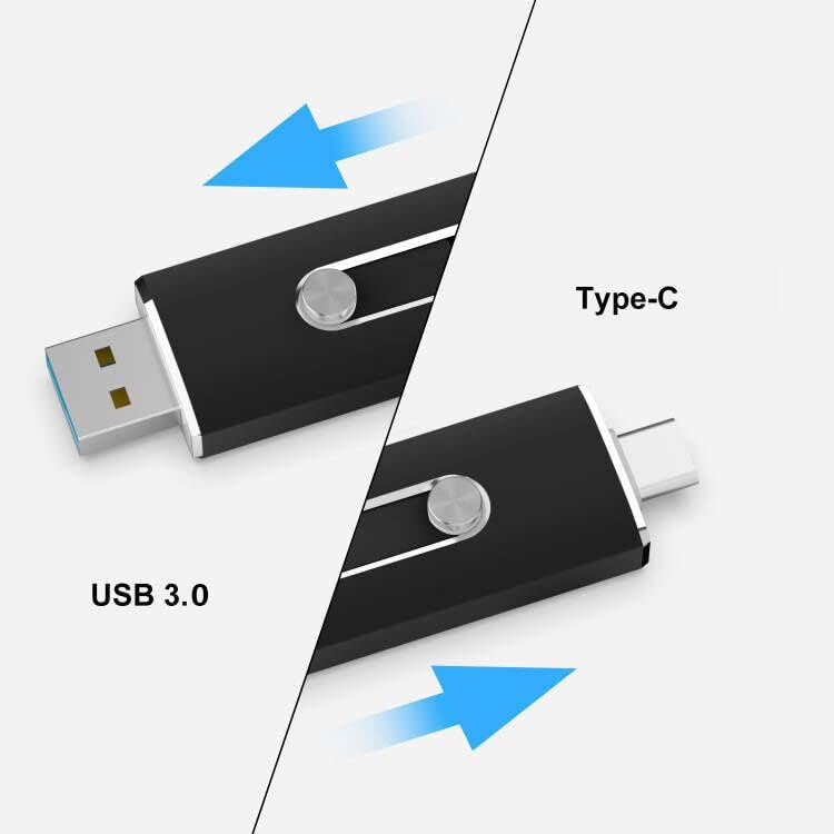 JOIOT ТИП C USB Флеш Диск, 128GB USB 3.0 Меморија Стап Палецот Диск, ГОЛЕМА Брзина USB Стап Слика Стап Надворешно Складирање За Андроид Паметни