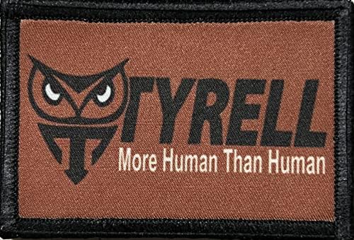 Blade Runner Tyrell Corporation Morale Patch.2x3 Кука и јамка. Направено во САД