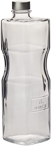 Луиџи Бормиоли Оптима сок шише со капаче за завртки, 1-литарски, чисто