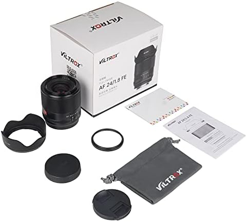 VILTROX 24mm Ф1.8 f/1.8 FE Full-Frame Широк Агол Премиер Автофокус Објектив за Sony E-Планината Камера a7R4 A7III A7S2 A5100 A6600 A6500 A6400