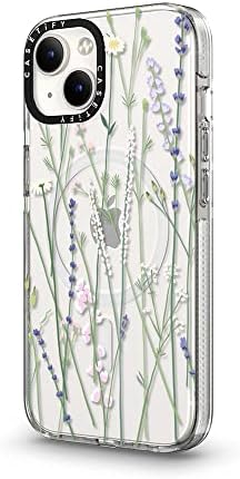 Casetify Clear iPhone 14 Случај [Не Пожолтување / 6.6 стапки Заштита Капка/Компатибилен Со Magsafe] - Џиџи Градина Флорали