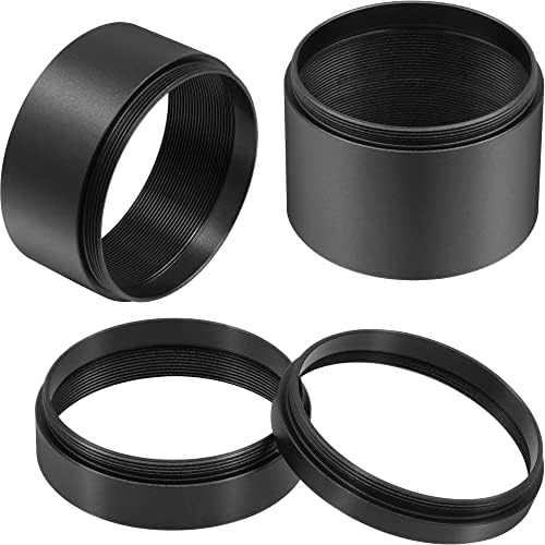 Tydeux Astronomical 2/M48-extension Tube Kit for Cameras and eyepieces - M48x0.75 on Both Sides - Length 5mm 10mm 20mm 30mm