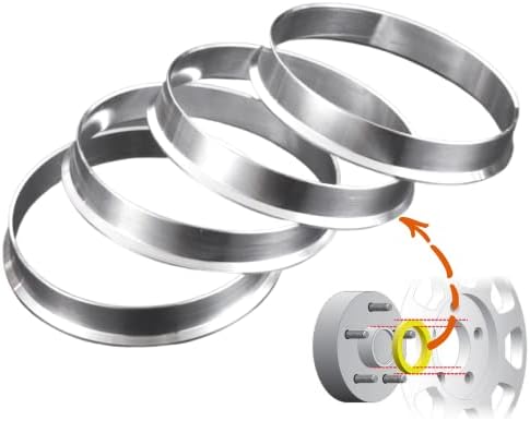 Центрични прстени на laicarvor hub 72,6 до 56.1 алуминиумска легура OD = 72,6mm ID = 56.1mm Qty